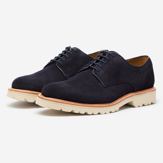 StrideUp Alderton Navy Men's Derby Shoes