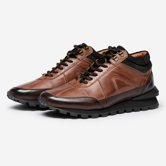 StrideUp Burgau Tan Men’s Trainers