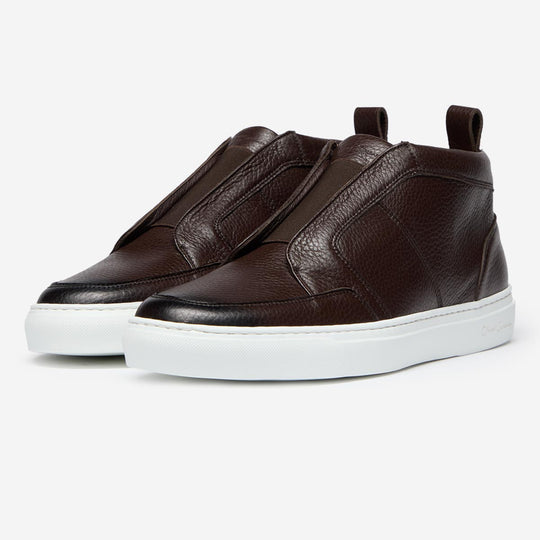 StrideUp Barletta Dark Brown Men’s Trainers