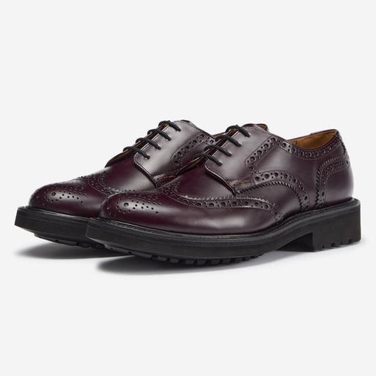 StrideUp Coddenham Burgundy Men's Derby Shoes