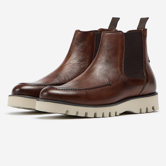 StrideUp Monsaraz Dark Brown Men's Chelsea Boots