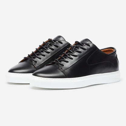 StrideUp Sirolo Black Men’s Trainers