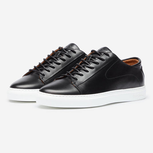 StrideUp Sirolo Black Men’s Trainers