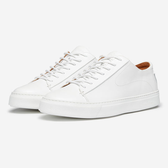 StrideUp Sirolo White Men’s Trainers