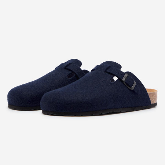 StrideUp Valadares Navy Men's Slip-on Shoes